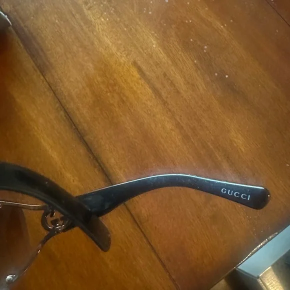 Gucci Dark Brown Sunglasses with Case - Picture 7 of 13